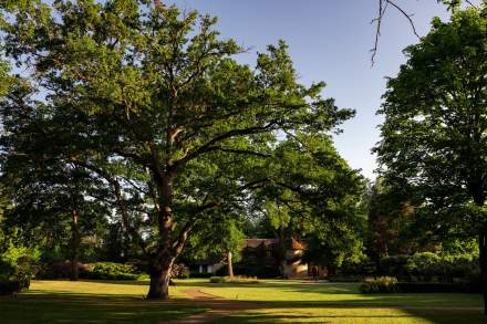 Parc du Relais et Châteaux de prestige l'Auberge des Templiers à Boismorand