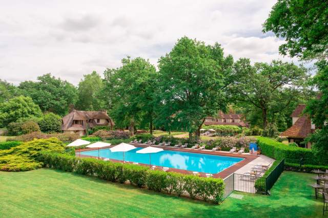 Auberge des Templiers piscine